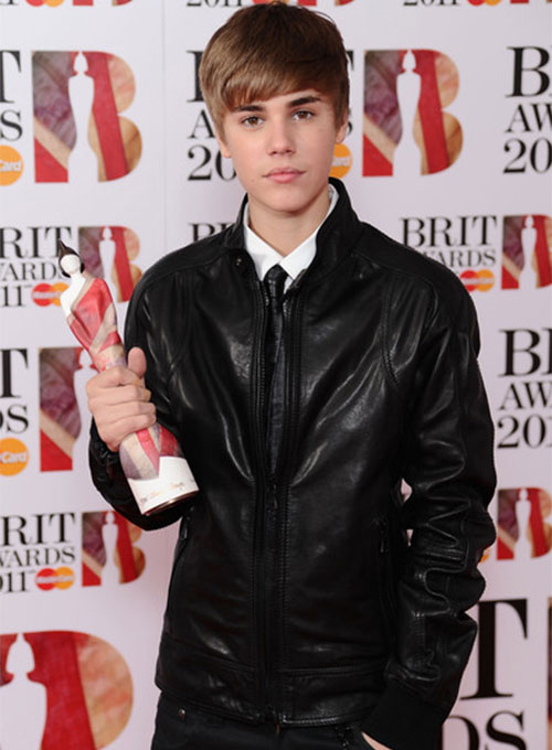 Justin Bieber The BRIT Awards Leather Jacket