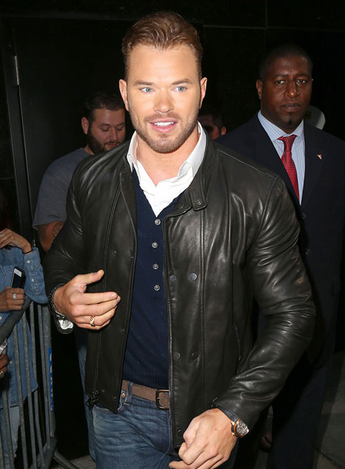 Kellan Lutz Leather Jacket