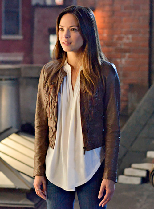 Kristin Kreuk Beauty and the Beast Leather Jacket : Made To Measure ...