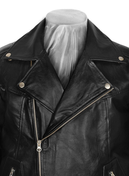 Pure Leather Biker Jacket #3