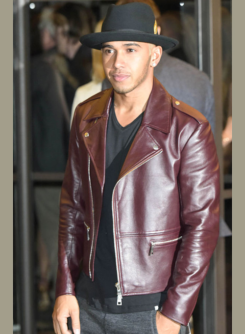 Lewis Hamilton Leather Jacket