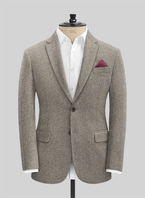 Light Weight Brown Tweed Jacket