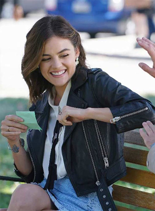 Lucy Hale Pretty Little Liars Leather Jacket