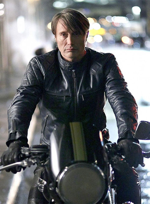 Mads Mikkelsen Hannibal Season 3 Leather Jacket