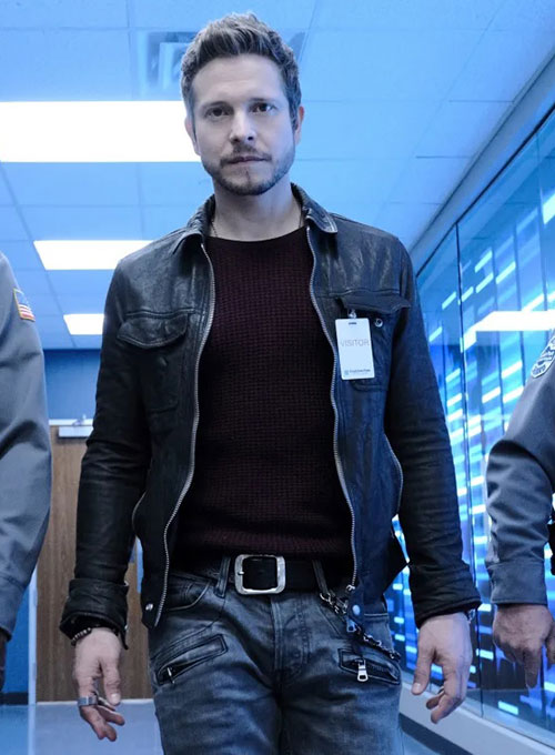 Matt Czuchry The Resident Leather Jacket