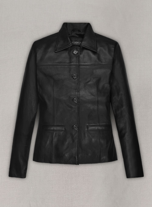 Milla Jovovich Leather Jacket