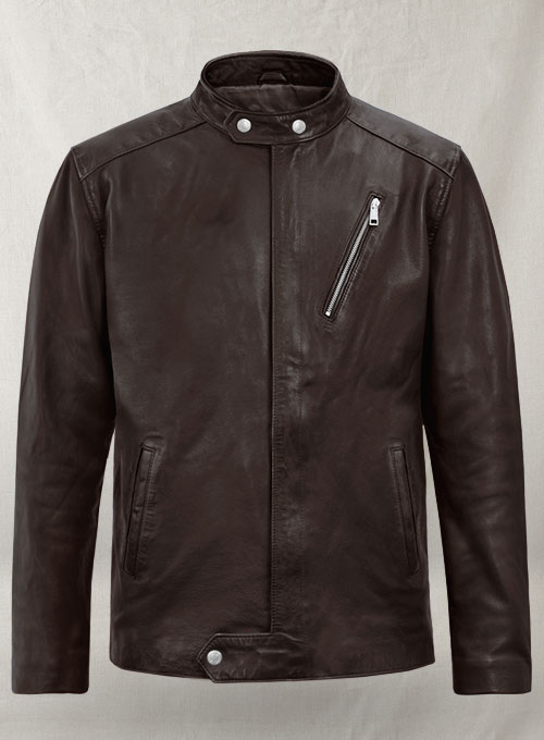 Motorad Brown Biker Leather Jacket