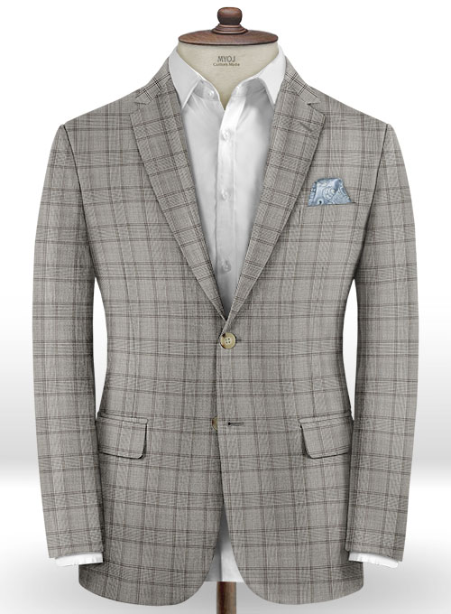 Napolean Corro Gray Wool Jacket