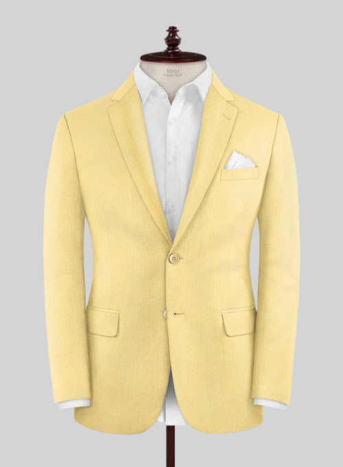 Napolean Yellow Wool Jacket