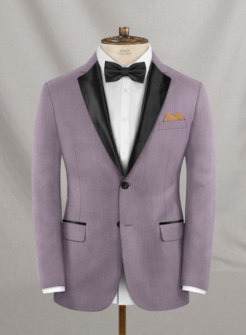 Napolean Lavander Wool Tuxedo Jacket