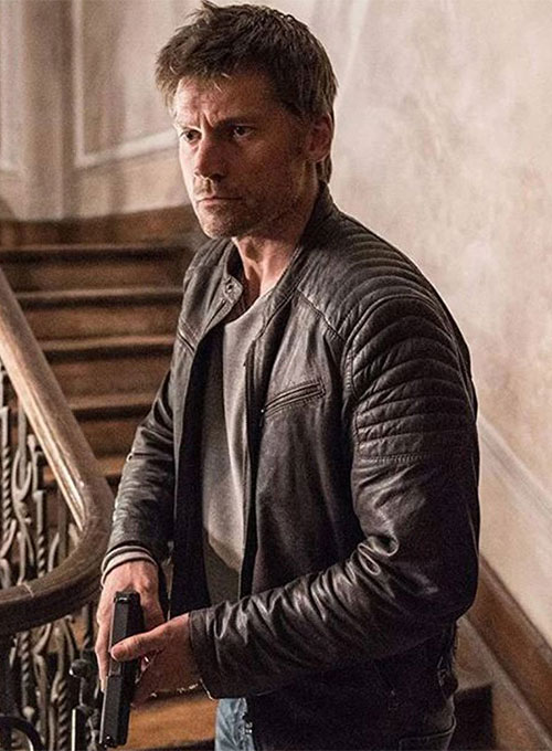 Nikolaj Coster-Waldau Domino Leather Jacket