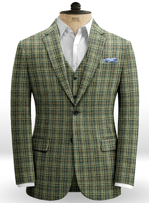Norfolk Green Tweed Jacket : MakeYourOwnJeans®: Made To Measure Custom ...