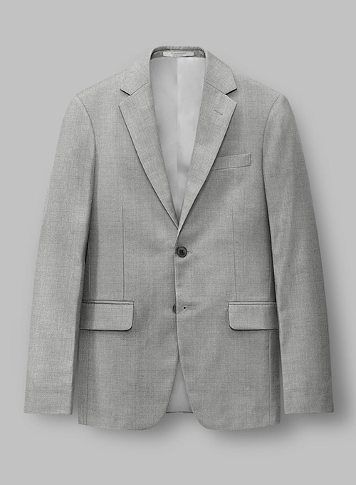 Napolean Ice Gray Wool Jacket