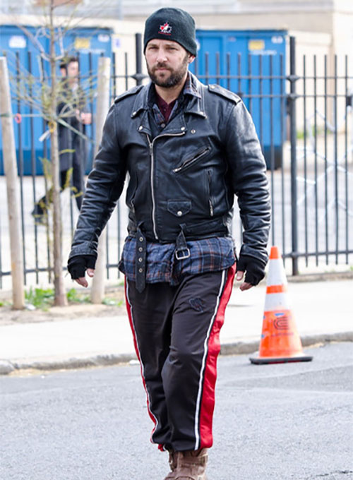 Paul Rudd All Is Bright Leather Jacket