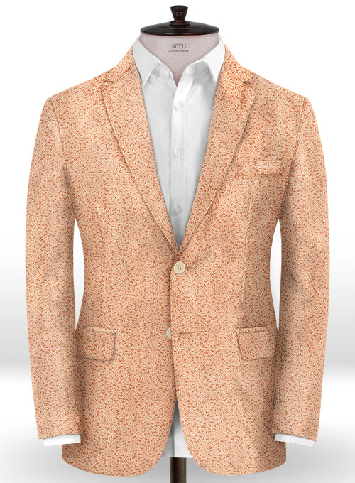 Perlo Burnt Sienna Wool Jacket