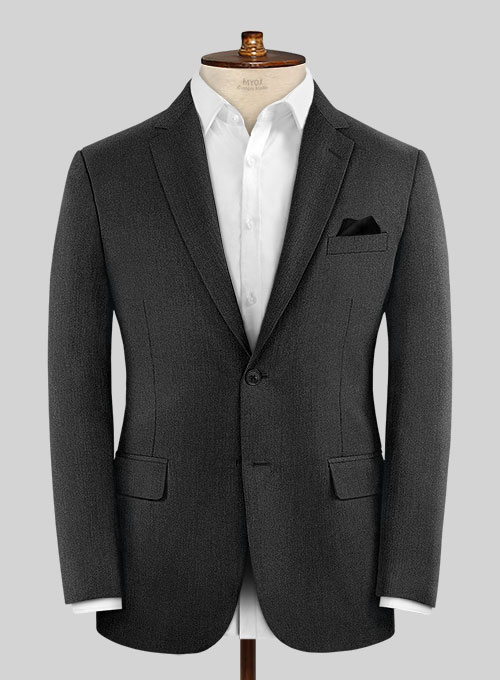 Reda Nova Charcoal Wool Jacket