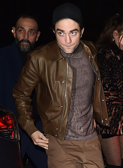 Robert Pattinson Leather Jacket #3