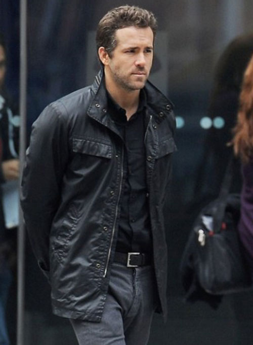 Ryan Reynolds Ripd Leather Jacket Makeyourownjeans® Made To Measure Custom Jeans For Men 