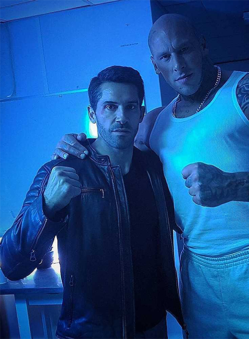 Scott Adkins Accident Man Leather Jacket