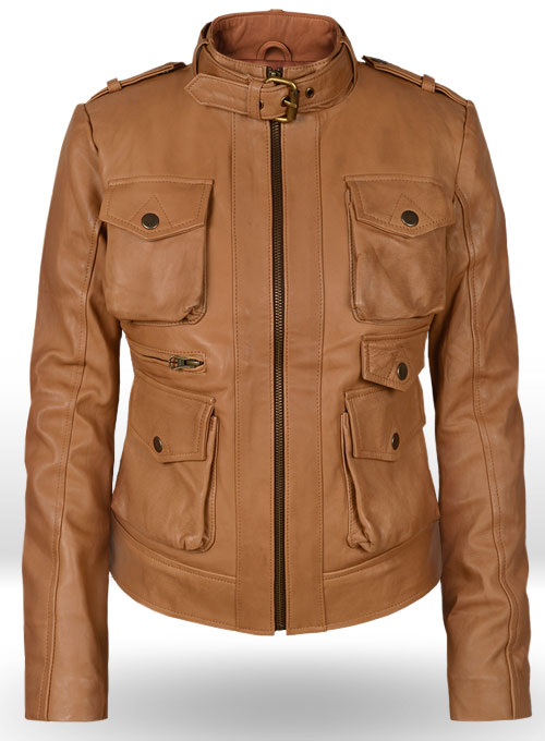 soft tan jacket