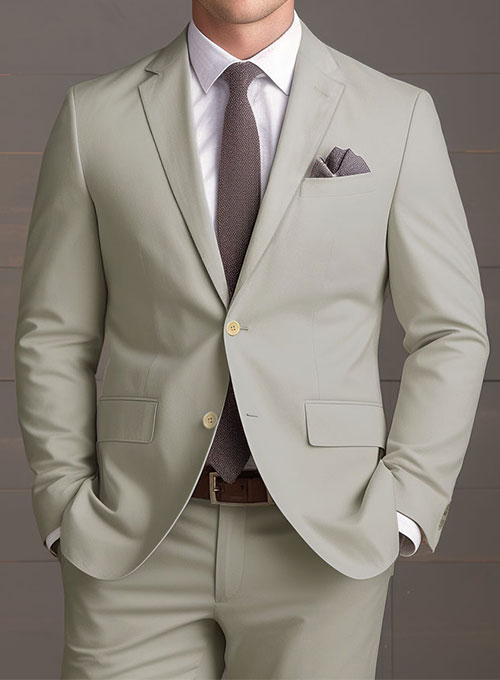 Slate Green Stretch Chino Jacket