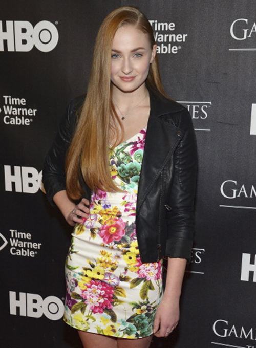 Sophie Turner Leather Jacket