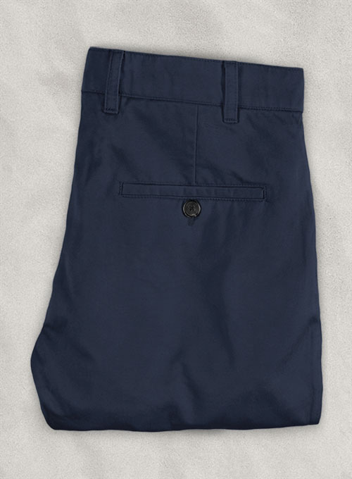 Stretch Summer Weight Dark Blue Chino Jacket