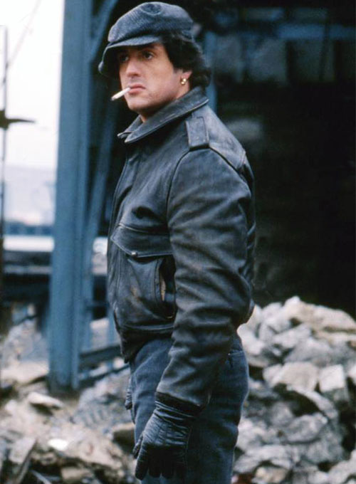 Sylvester Stallone Paradise Alley Leather Jacket