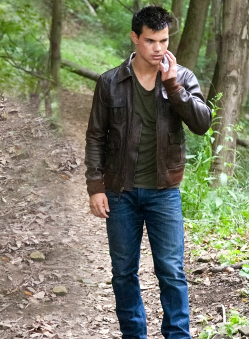 Taylor Lautner Abduction Leather Jacket