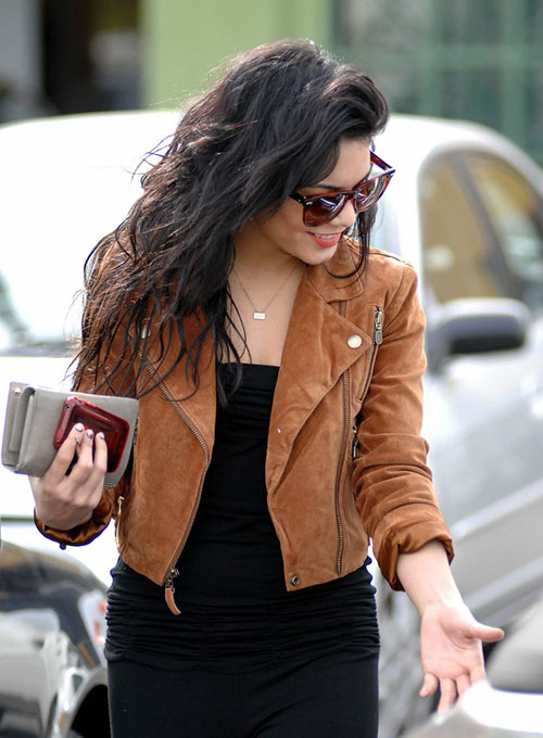 Vanessa Hudgens Leather Jacket #3