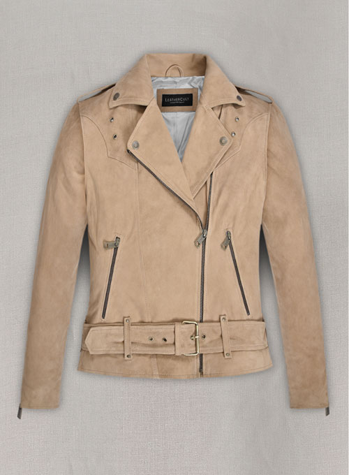 Wiella Biker Suede Leather Jacket