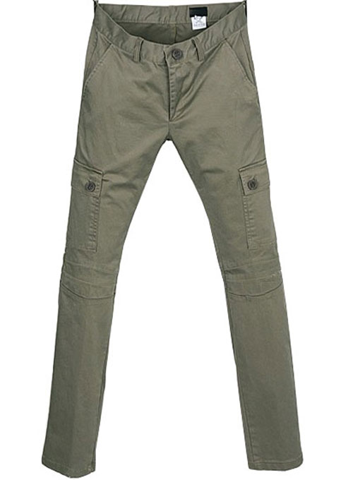 gray cargo jeans