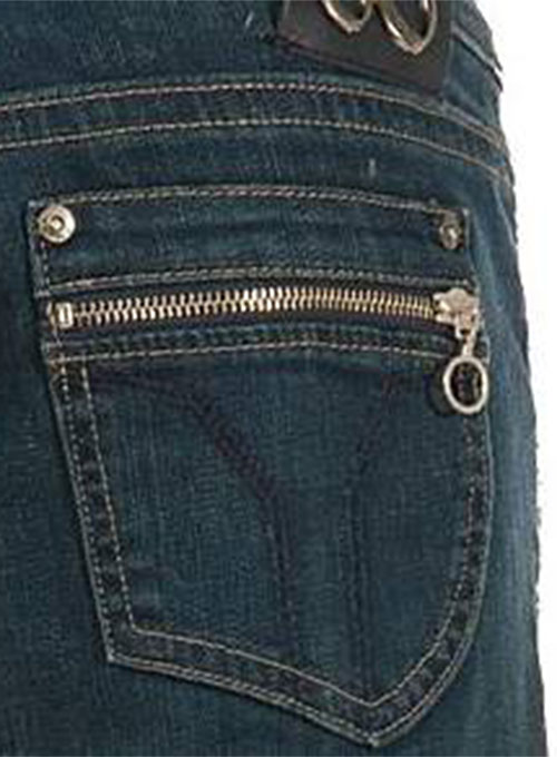 zipper on back of jeans