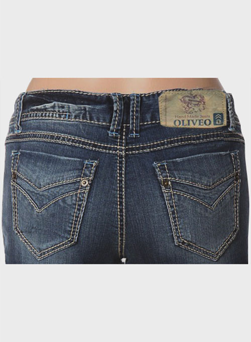mens jeans with designs on back pockets