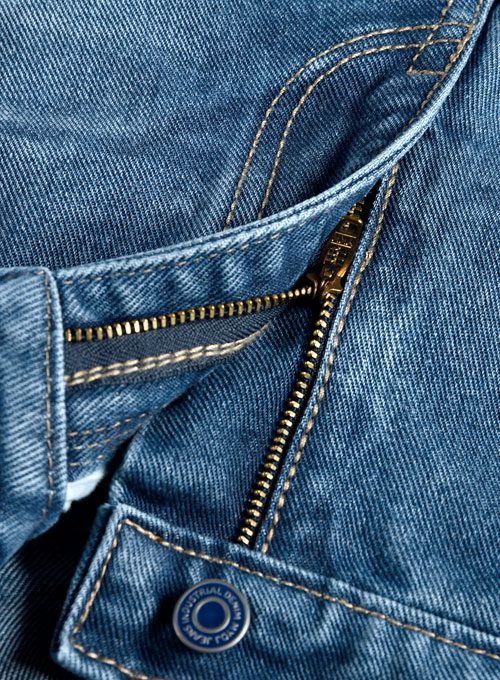 Bull Heavy Denim Stone Wash Whisker Jeans : Made To Measure Custom ...