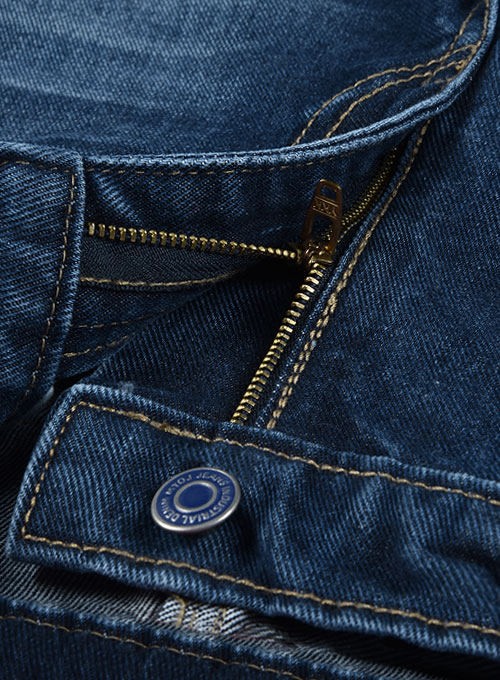 Bull Heavy Denim Indigo Wash Whisker Jeans : Made To Measure Custom ...