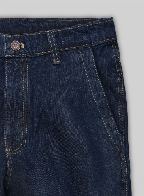 Carpenter Style Cargo Denim Jeans