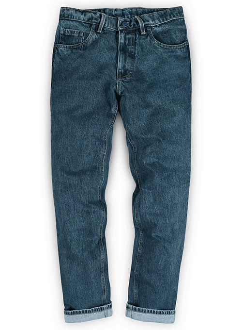 Classic Indigo Rinse Jeans - Blast Wash, MakeYourOwnJeans®