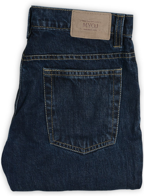 Classic Indigo Rinse Jeans - Denim-X Wash