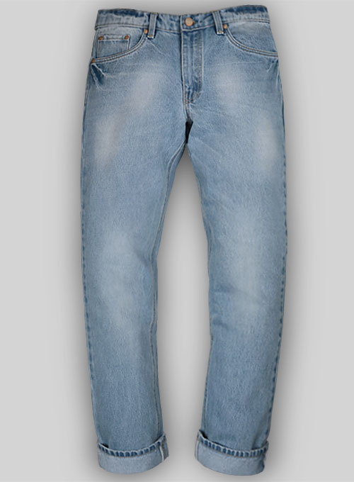 ice blue jeans
