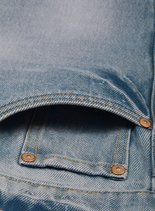 Classic Heavy Blue Jeans - Ice Wash