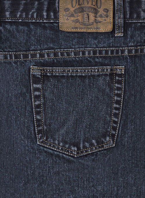 Deadly Dark Blue Jeans - Blast Wash, MakeYourOwnJeans®