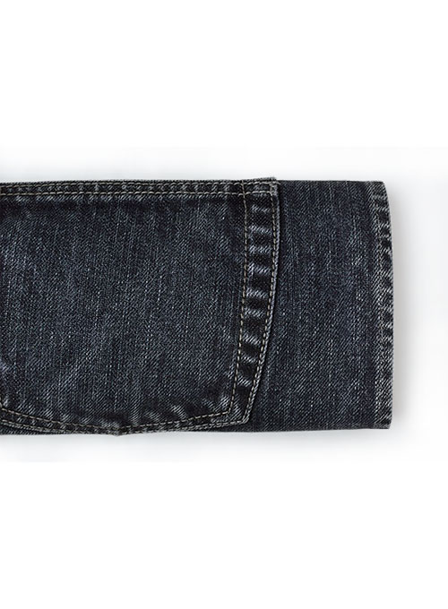 Deadly Dark Blue  Jeans - Blast Wash