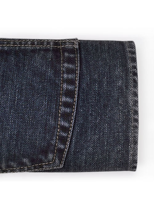 Deadly Dark Blue  Jeans - Blast Wash