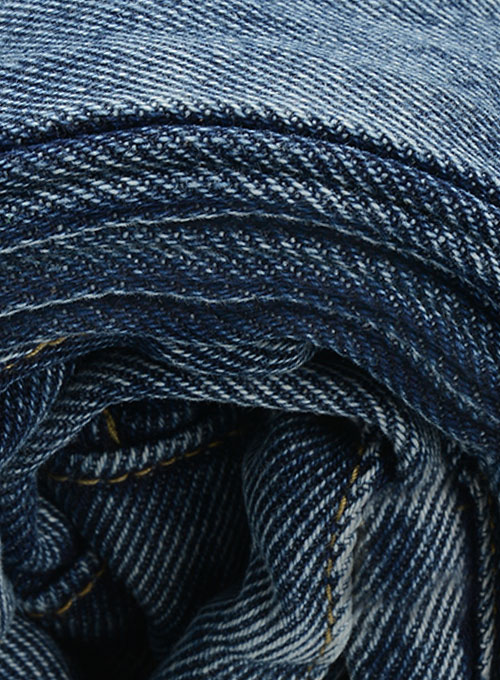 Dark Blue 14.5oz Heavy Denim Jeans - Blast Wash [303 Blast] - $60 ...