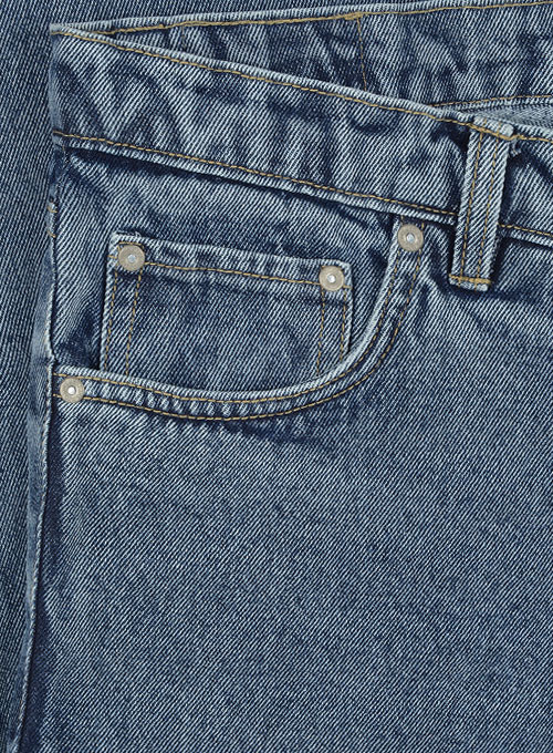 14.5oz Heavy Denim Jeans - Blast Wash