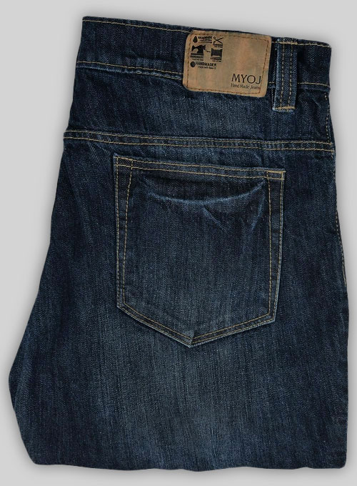 Eddie Blue Hard Wash Whisker Jeans