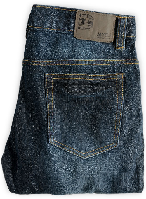 Falcon Blue Hard Wash Whisker Jeans : MakeYourOwnJeans®: Made To ...