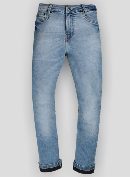 ice blue colour jeans