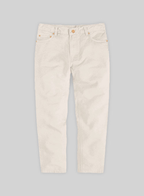 Kids Stretch Summer Beige Chino Jeans